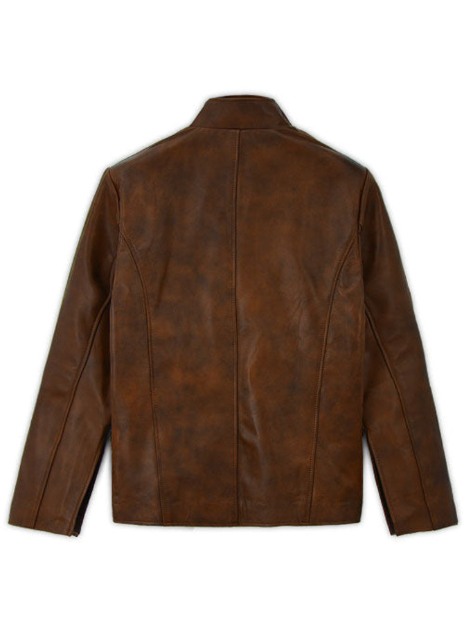 Da Vinci's Demons Tom Riley Brown Leather Jacket