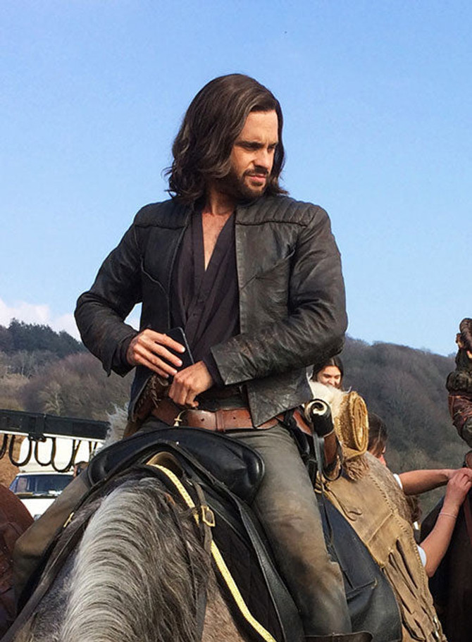 TOm Riley Da Vinci's Demons Leather Jaket