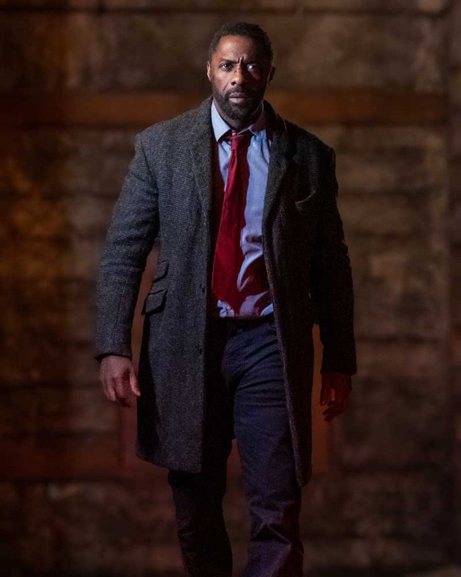 Luther The Fallen Sun Idris Elba Tweed Coat