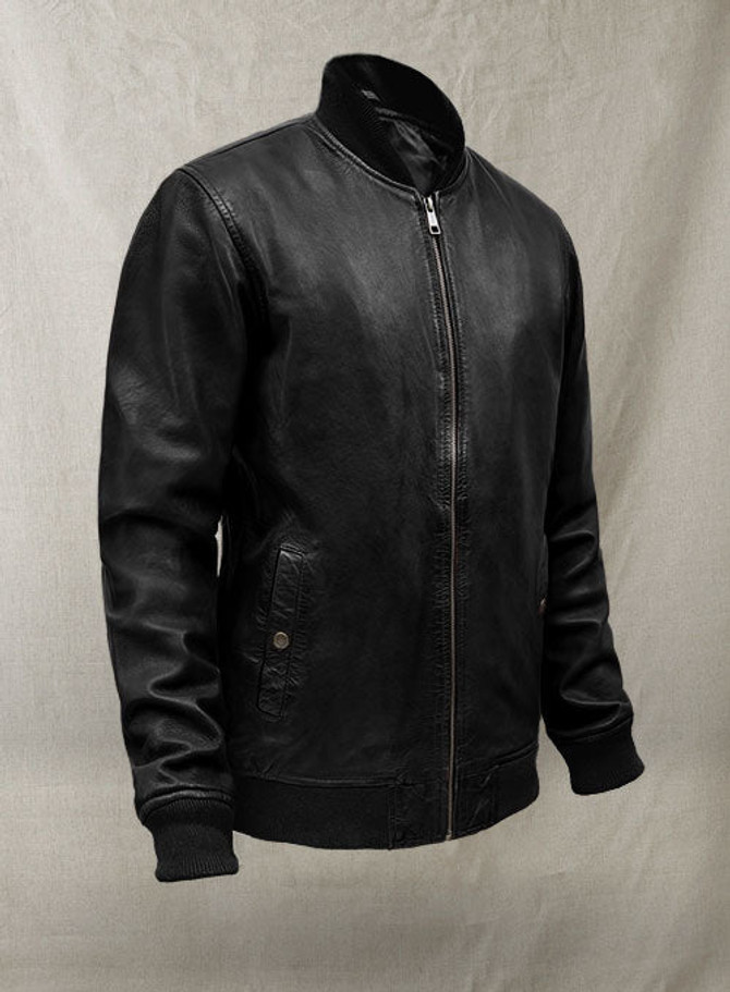 Tom Cruise Bomber Leather jacket