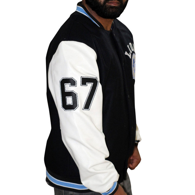 Axel Beverly Hills Cop Foley Detroit Lions Letterman Jacket Axel Beverly Hills Cop Foley Detroit Lions Letterman Jacket