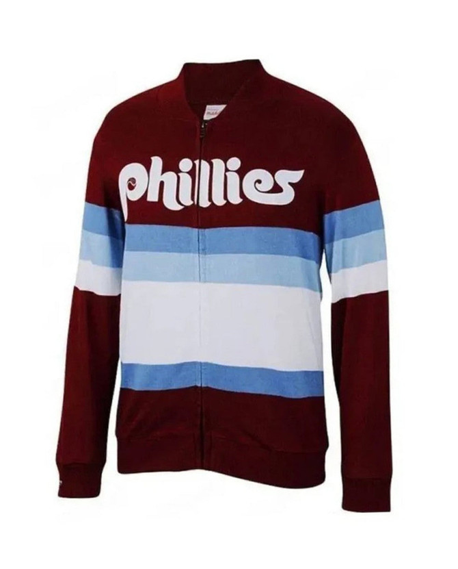 Mens Philadelphia Phillies Maroon Sweatshirt