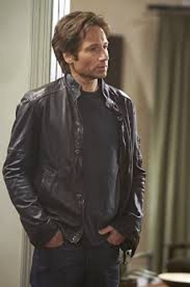 David Duchovny Californication Leather Jacket