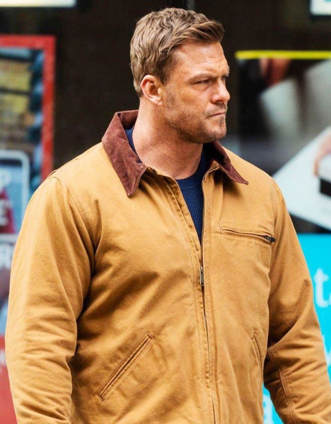 Jack Reacher Season 02 Brown Jacket Jack Reacher Season 02 Brown Jacket