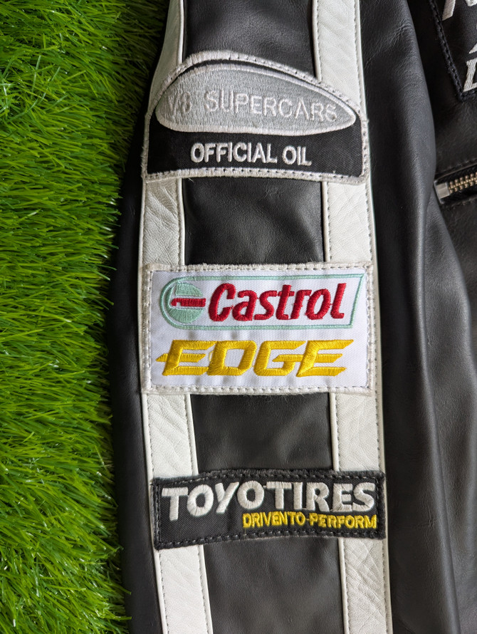 Mens Ken Block Black Leather Jacket