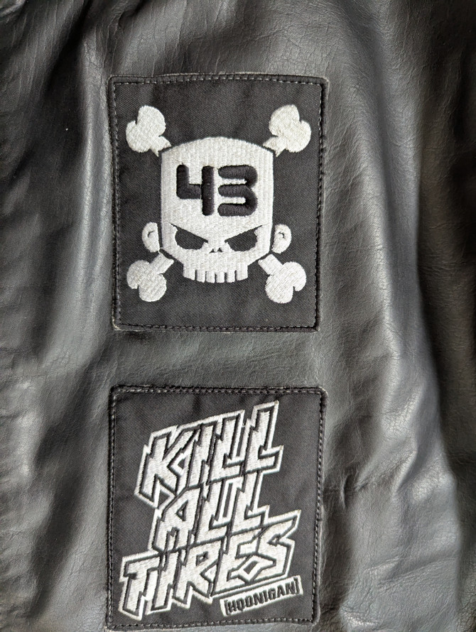 Ken Block Black Cow Real Leather Jacket
