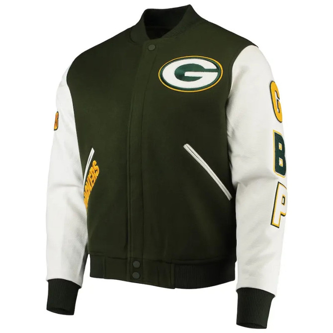 Green Bay Packers Varsity Jacket