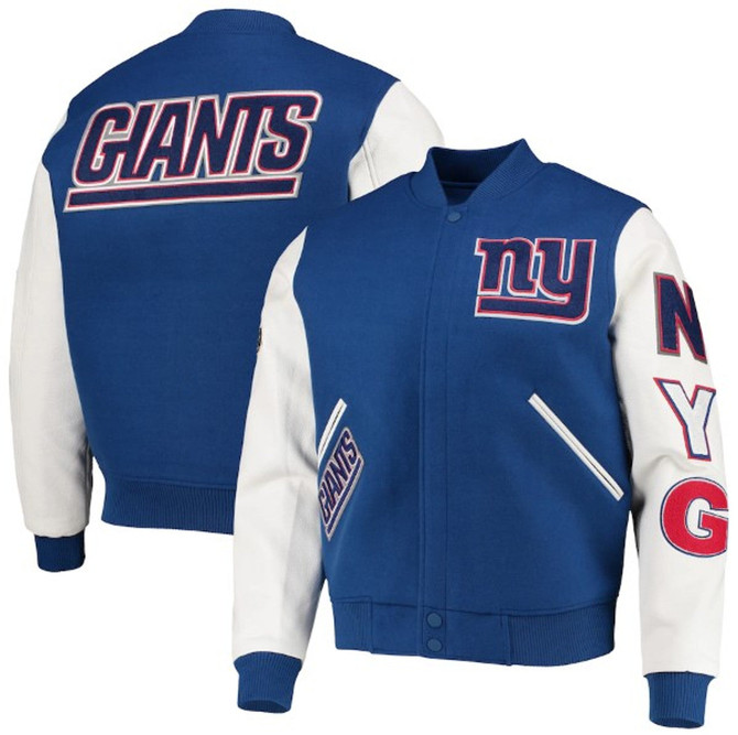 New York Giants Varsity Jacket New York Giants Varsity Jacket