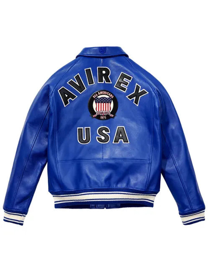 Avirex Blue Jacket Avirex Blue Jacket
