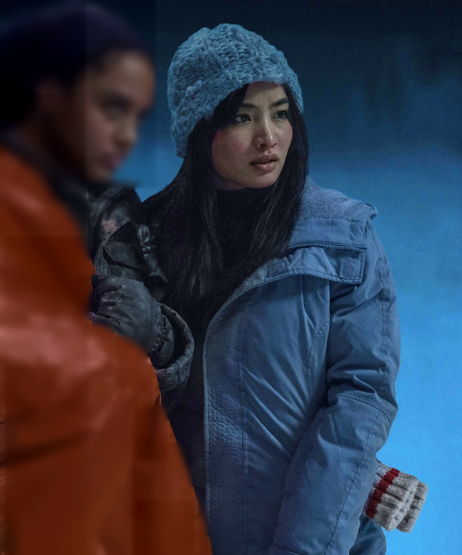 Monarch Legacy of Monsters Anna Sawai Grey Jacket