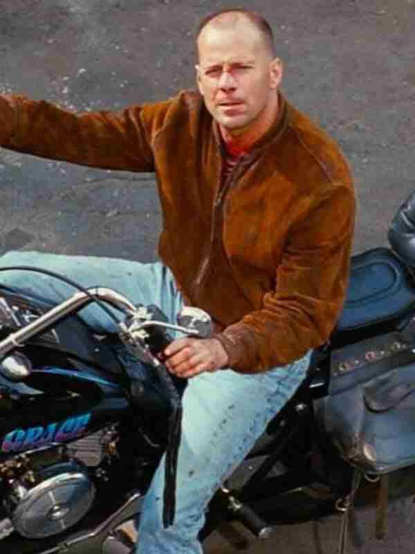 Bruce Willis Pulp Fiction Brown Jacket
