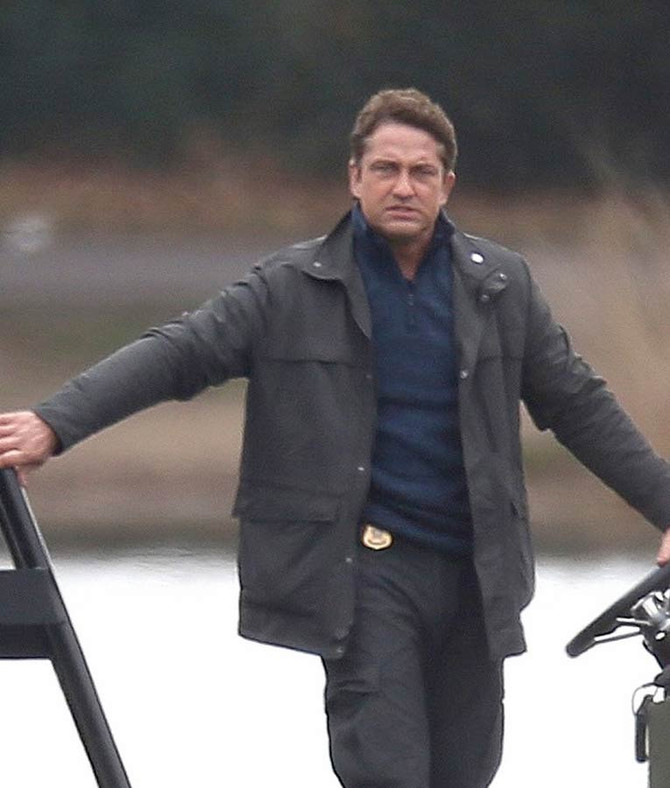 Mike Banning Angel Has Fallen Cotton Jacket