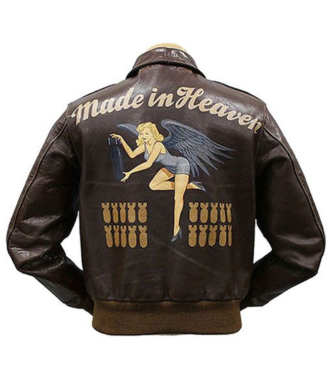 Resident Evil Chris Redfield A2 Flight Brown Jacket