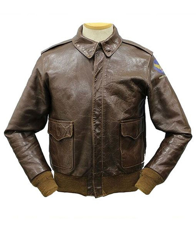 Resident Evil Chris Redfield A2 Flight Brown Jacket