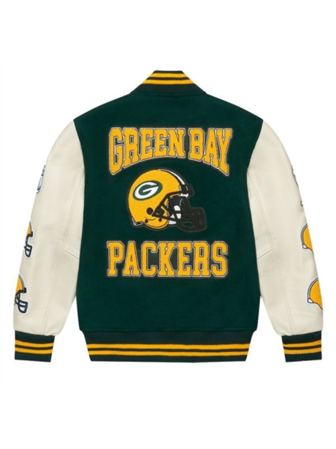NFL Green Bay Packers ‘Go Pack Go’ Varsity Jacket