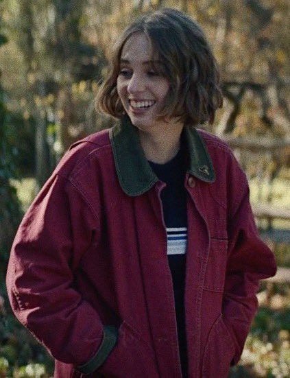 Robin Buckley Stranger Things Burgundy Jacket
