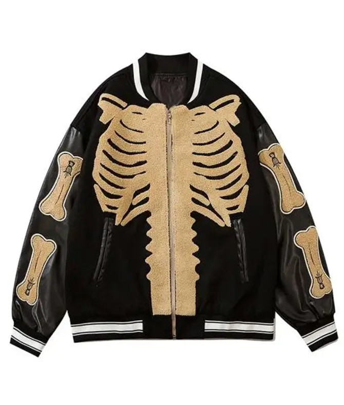 Skeleton Bones Harajuku Jacket