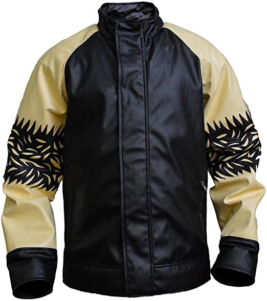 Kung Fury David Hasselhoff Cobra Leather Jacket