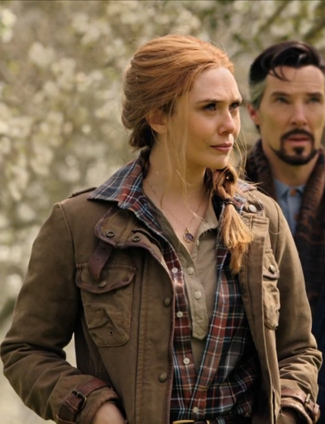 Doctor Strange in the Multiverse of Madness Wanda Maximoff Jacket Doctor Strange in the Multiverse of Madness Wanda Maximoff Jacket