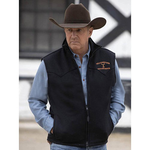 Yellowstone John Dutton John Dutton Vest Wool Blend