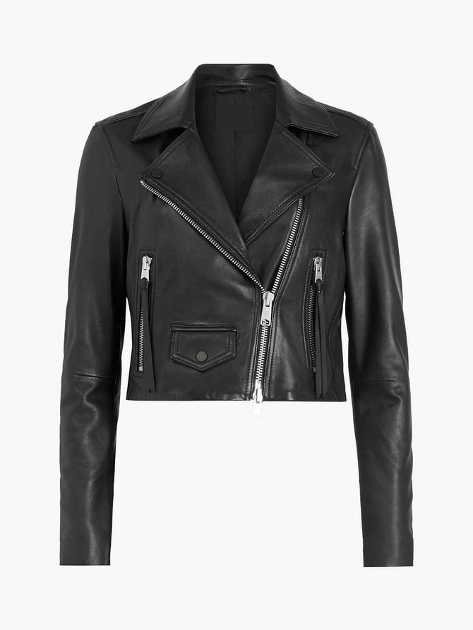 Women Natty Leather Jacket