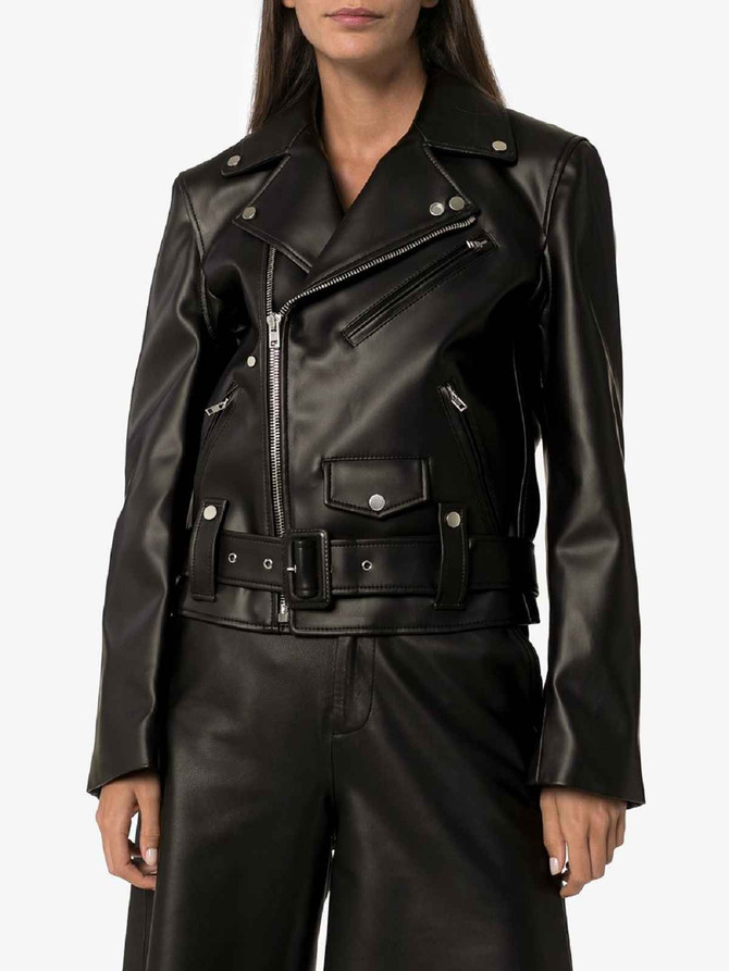 Womens Belted Urban Style Jacket For Women
