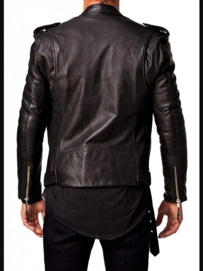Men’s Riverdale Jughead Jones Dark Black Leather Jacket