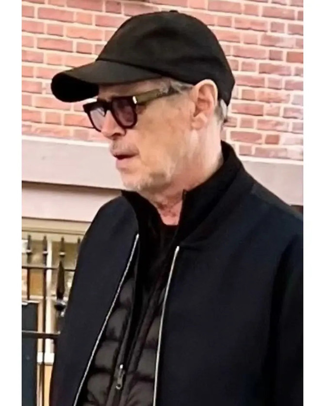 Steve Buscemi Black Bomber Jacket