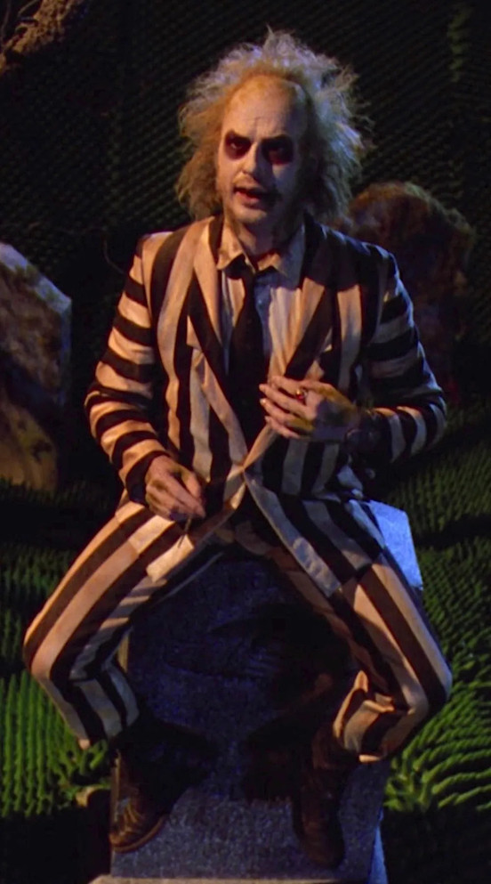Beetlejuice Costume Suit