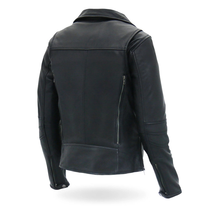 JKL1029 Ladies Leather Jacket