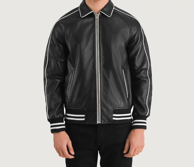 Men's Leather Varsity Jacket Men's Leather Varsity Jacket