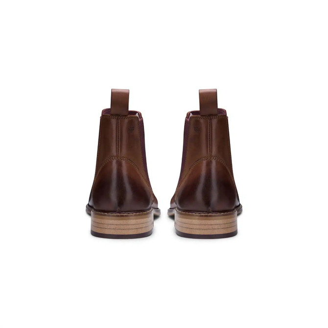 Men's Real Leather Slip On Chelsea Dealer Boots