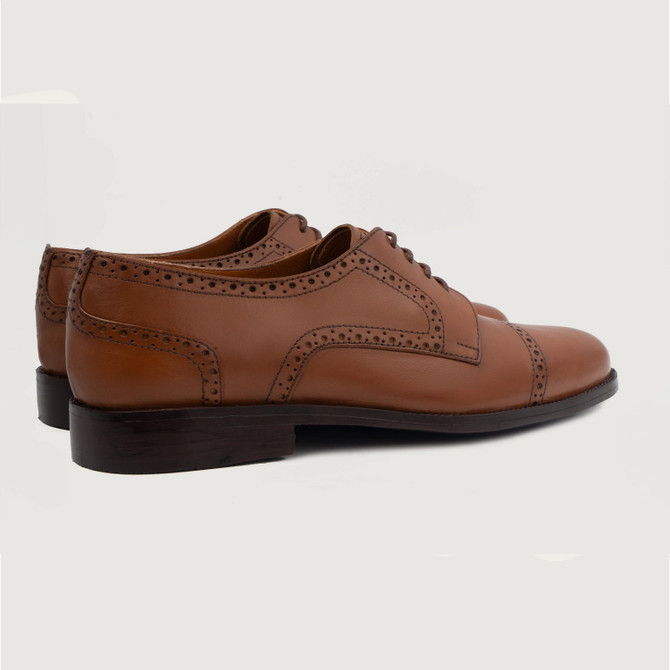 Dirk Brogues Derby Leather Shoes