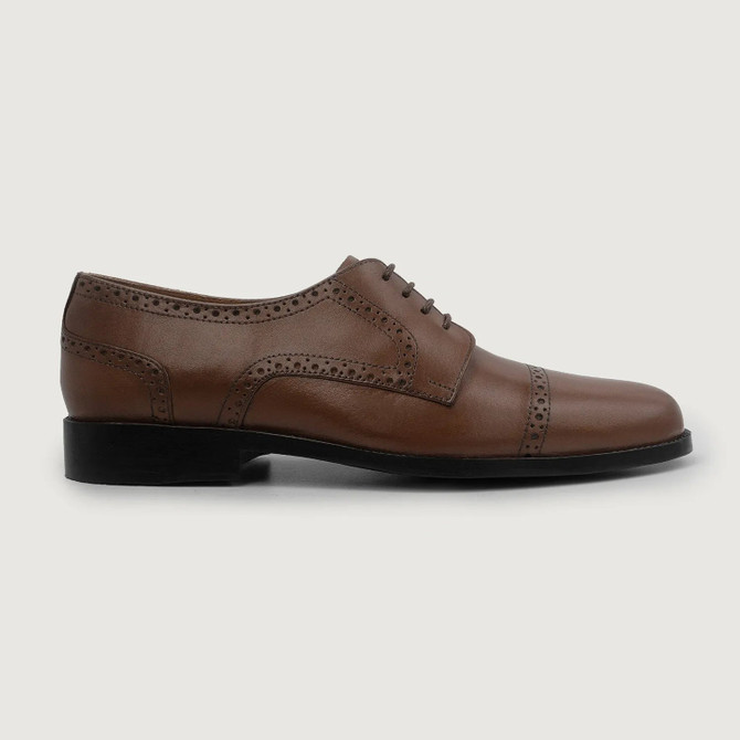 Dirk Brogues Derby Brown Leather Shoes Dirk Brogues Derby Brown Leather Shoes