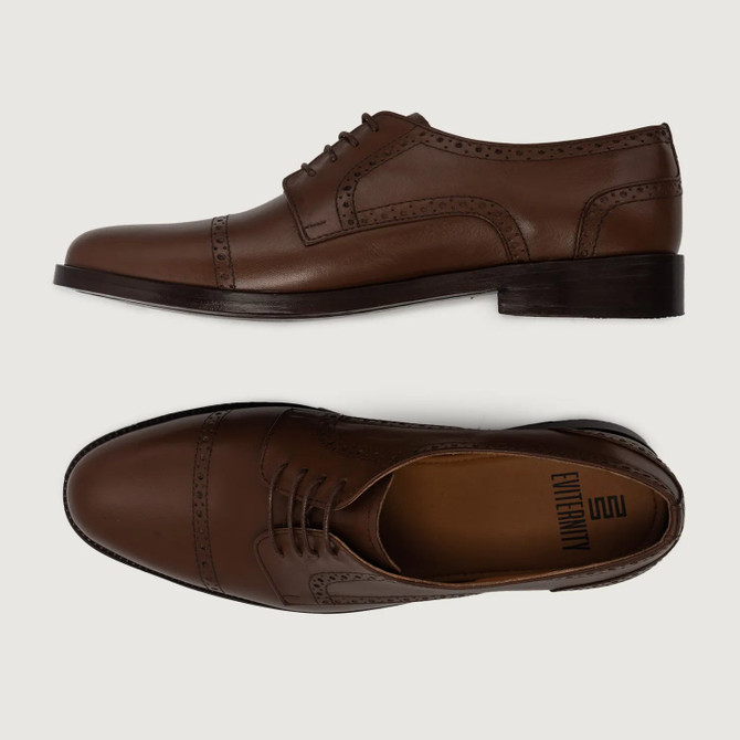 Dirk Brogues Derby Brown Leather Shoes Dirk Brogues Derby Brown Leather Shoes
