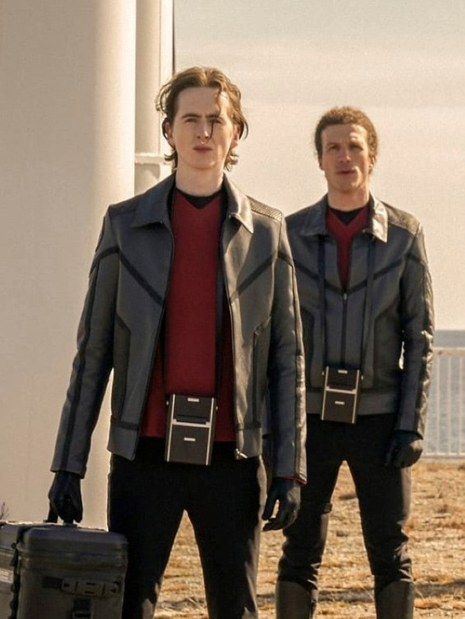 Star Trek Strange New Worlds Leather Jacket Star Trek Strange New Worlds Leather Jacket