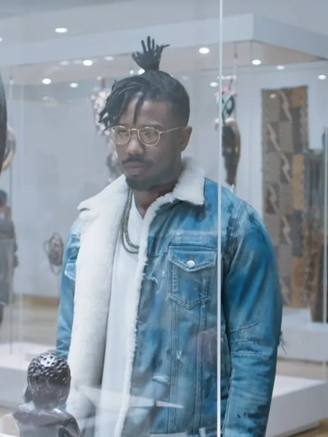 Erik Killmonger Denim Jacket Erik Killmonger Denim Jacket