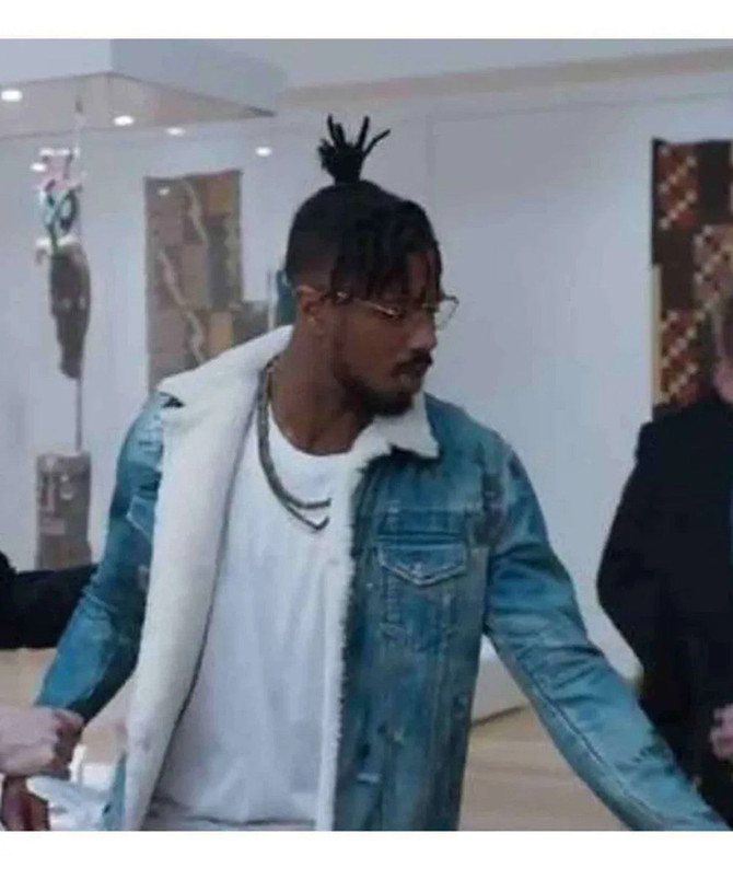 Erik Killmonger Denim Jacket Erik Killmonger Denim Jacket