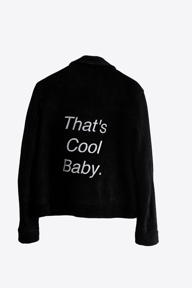 Alexander Digenova Thats Cool Baby Black Jacket