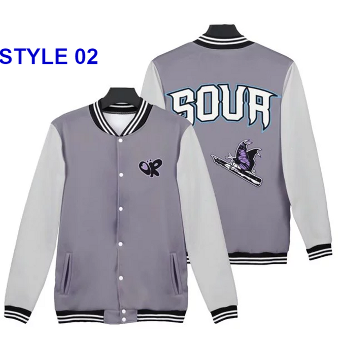 Olivia Rodrigo Sour Letterman Jacket