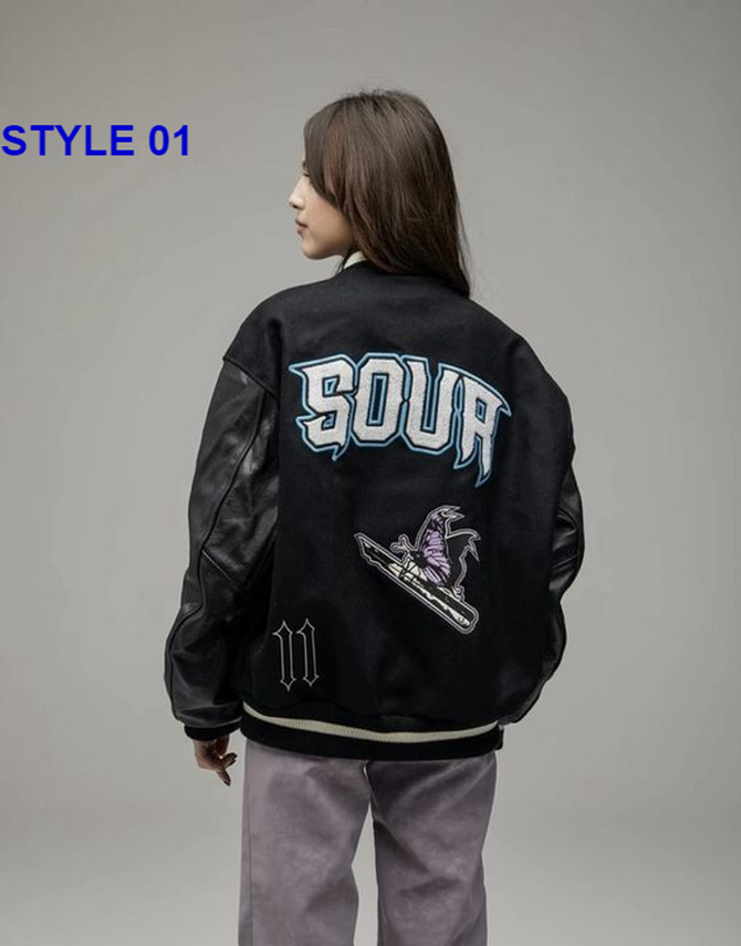 Olivia Rodrigo Sour Letterman Jacket