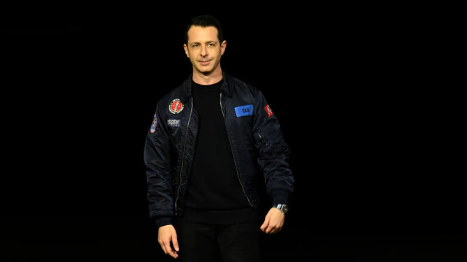 Jeremy Strong Succession Kendall Roy Flight Jacket
