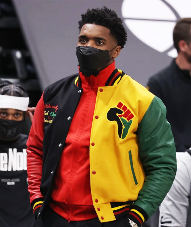Donovan Mitchell HBCU Pride Jacket Donovan Mitchell HBCU Pride Jacket