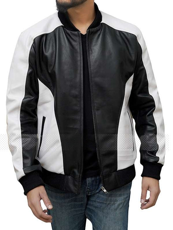 Mohammed Amer Black Adam Leather Jacket