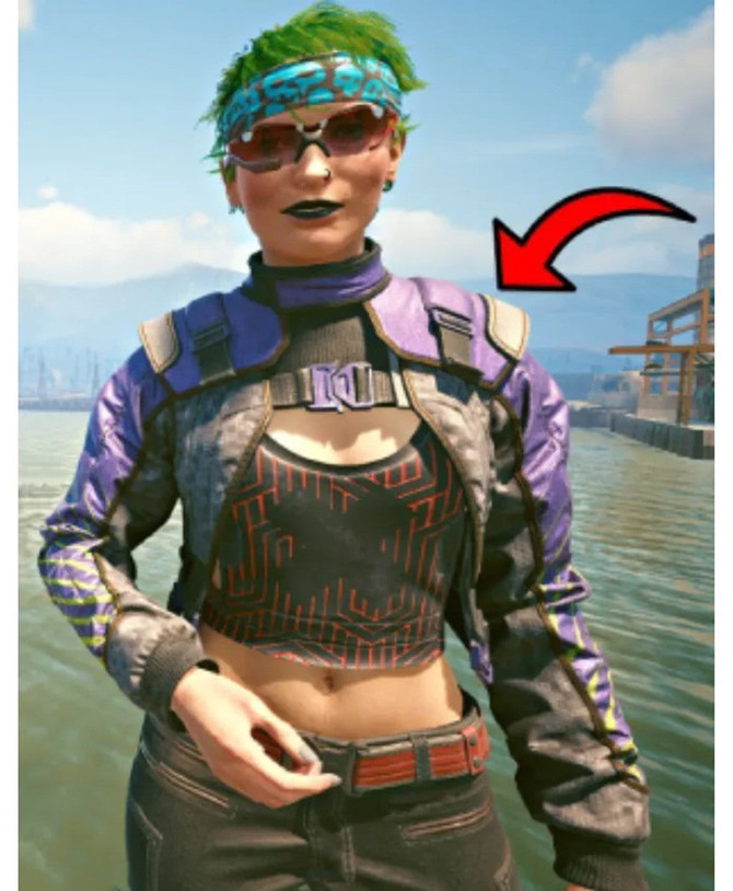 Cyberpunk 2077 Bolero Jacket