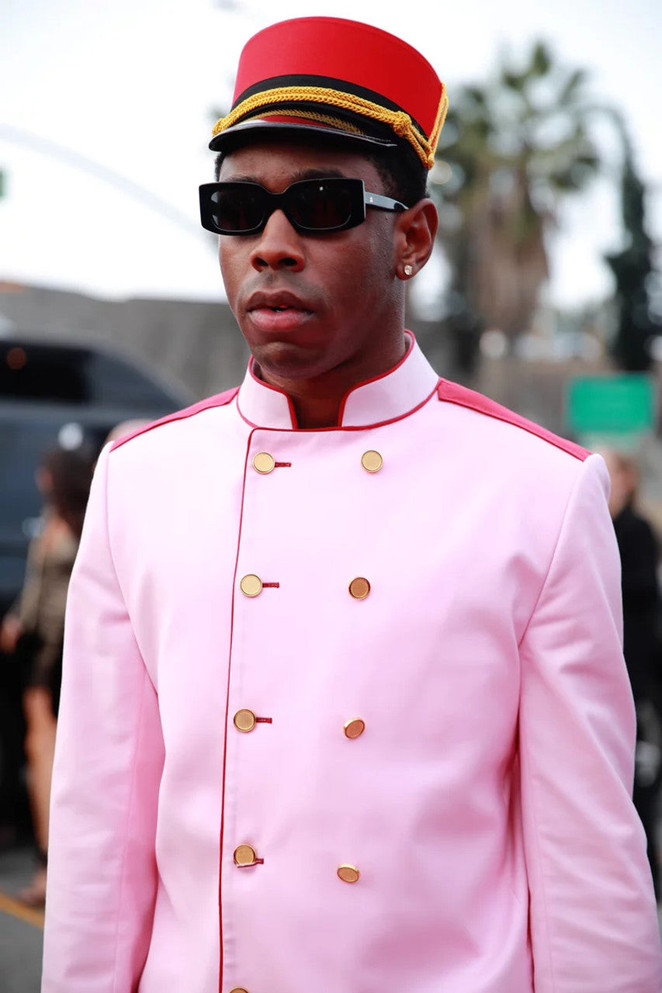 Tyler the Creator Pink Suit