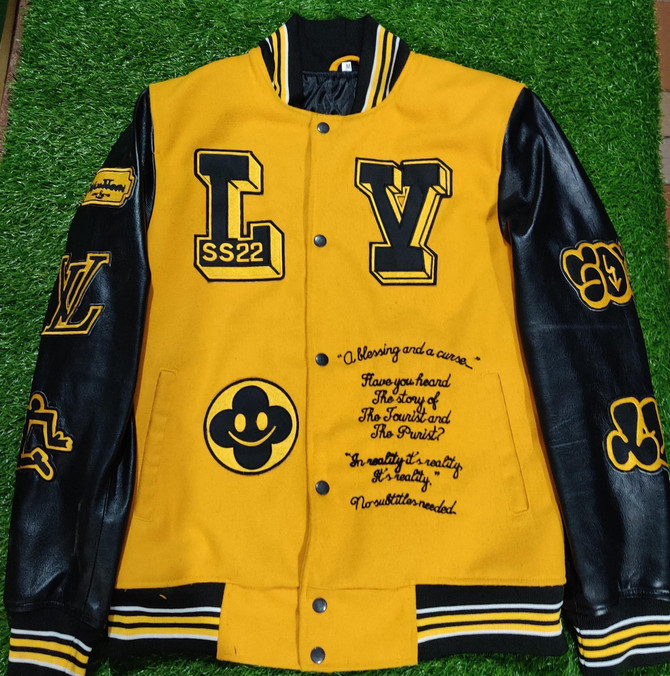 Eileen Gu Yellow Louis Vuitton Jacket 2022