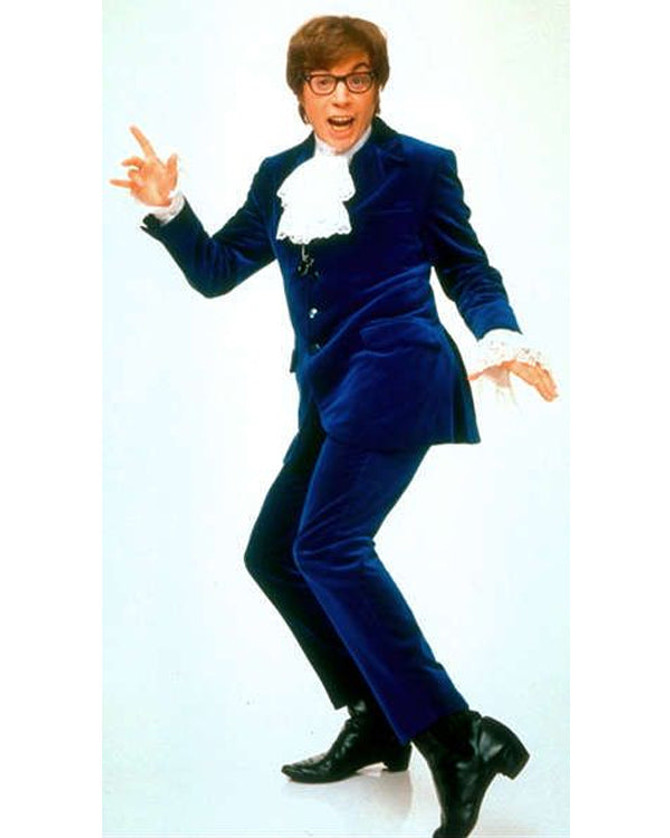 Austin Powers Blue Velvet Suit Austin Powers Blue Velvet Suit