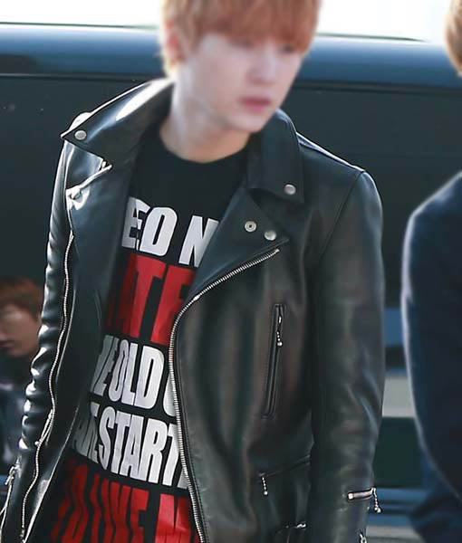 BTS Suga Black Jacket | BTS Black Jacket - Boneshia