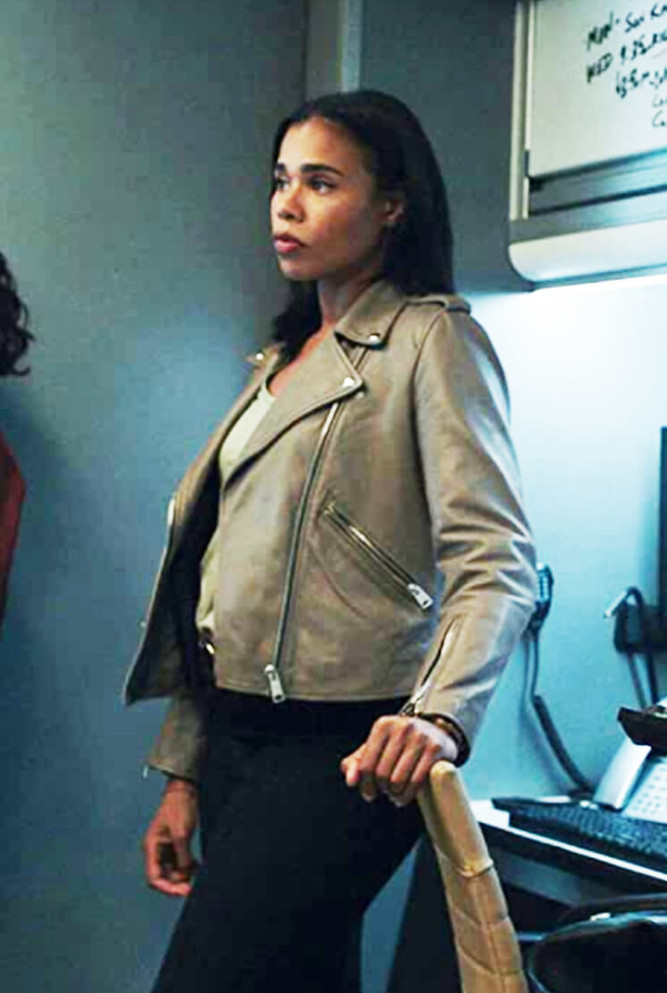 FBI Most Wanted Sheryll Barnes Leather Jacket 2